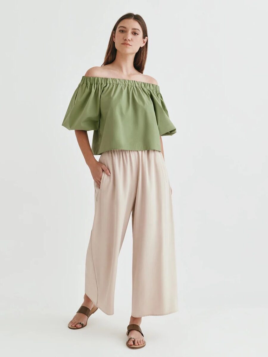 RESORT READY WOVEN TOP main image 1