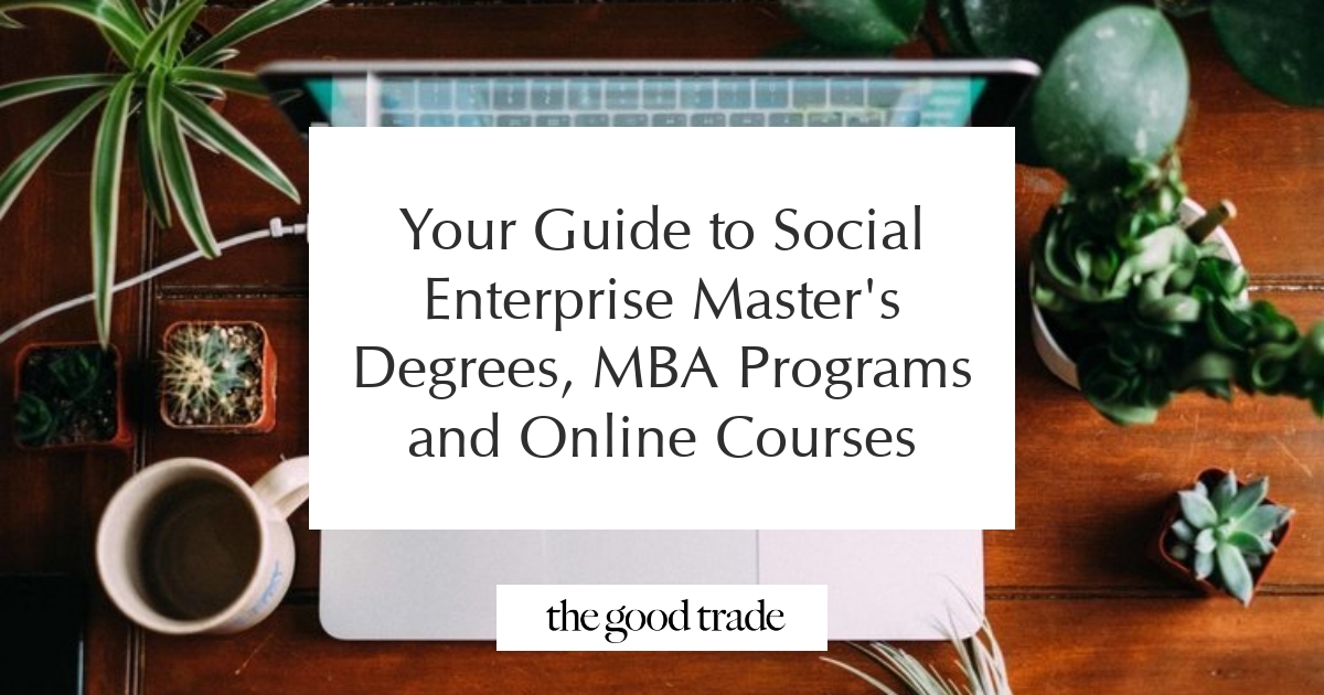 Your Guide to Social Enterprise Master's Degrees, MBA Programs and ...